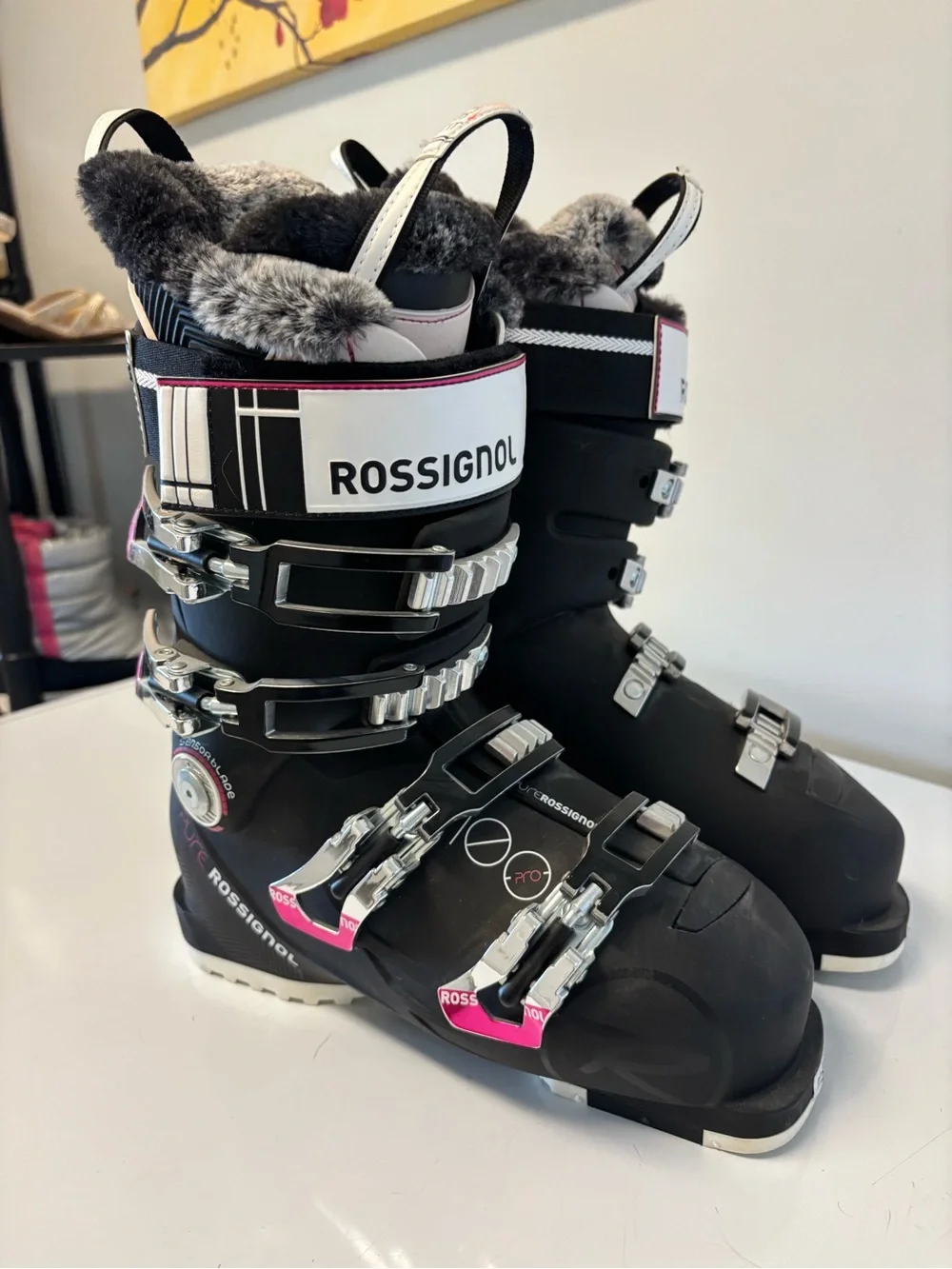 Rossignol Pure Pro Slim Fit Merino Ski Boots Girls 278 mm-22-235